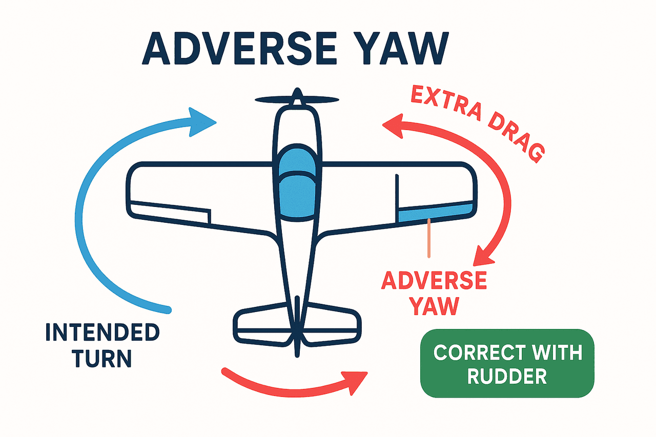 adverse yaw